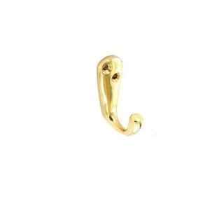 BRASS ROBE HOOK 3 BRASS ROBE HOOK