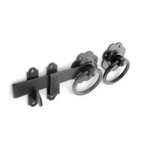 Ring Gate Latch - Black 6” 3 Ring Gate Latch - Black 6”