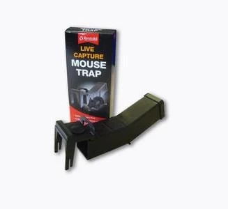 Live Capture Mouse Trap - Rentokil 3 Live Capture Mouse Trap - Rentokil