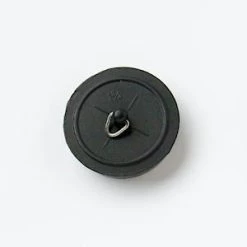 BLACK RUBBER PLUG 1 3/4"