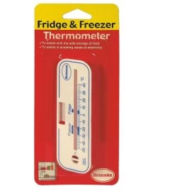 Fridge & Freezer Thermometer - Horizontal