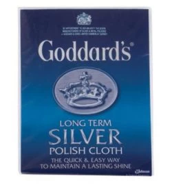 Long Term Silver Polish Cloth - Goddard's