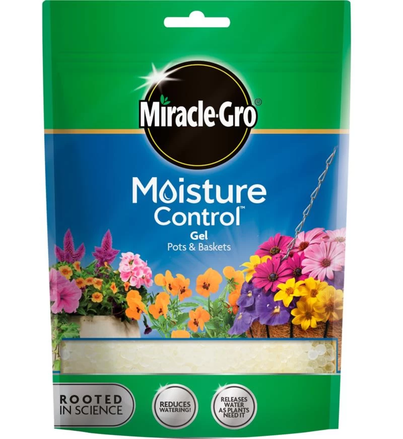 Moisture Control Pots & Baskets Gel - Miracle-Gro® - 225g 3 Moisture Control Pots & Baskets Gel - Miracle-Gro® - 225g